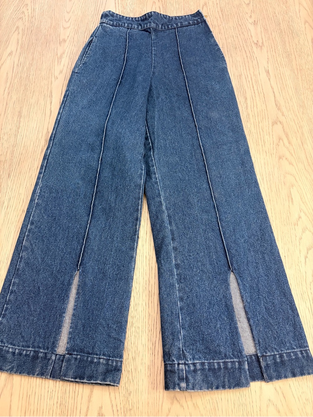 Maria de la Orden Slit Leg Jean Size 34/2